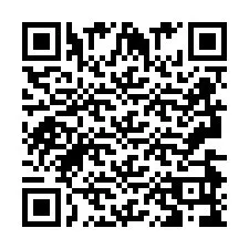 QR-code voor telefoonnummer +2693499601