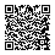 QR код за телефонен номер +2693499617