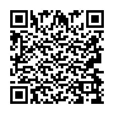 QR-code voor telefoonnummer +2693499623