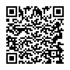 QR код за телефонен номер +2693499625