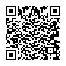 Código QR para número de teléfono +2693499633