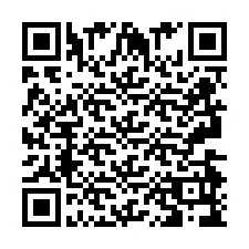 Codice QR per il numero di telefono +2693499640