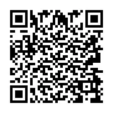 QR код за телефонен номер +2693499648