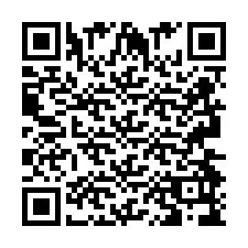 QR-code voor telefoonnummer +2693499662