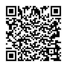 Código QR para número de teléfono +2693499704