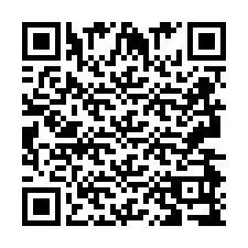 QR-code voor telefoonnummer +2693499709