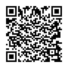 Código QR para número de telefone +2693499710