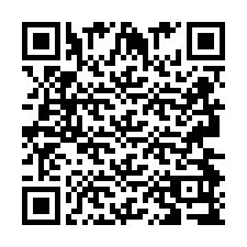 Código QR para número de teléfono +2693499722