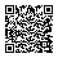 Codice QR per il numero di telefono +2693499738