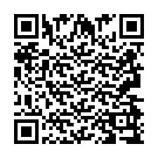 QR-код для номера телефона +2693499749