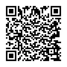 QR Code pour le numéro de téléphone +2693499768