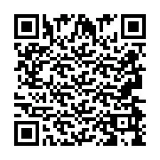 QR код за телефонен номер +2693499817