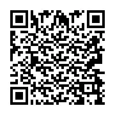 Codice QR per il numero di telefono +2693499819