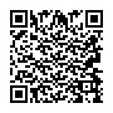 QR код за телефонен номер +2693499823