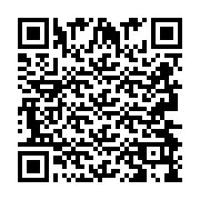 QR-code voor telefoonnummer +2693499836