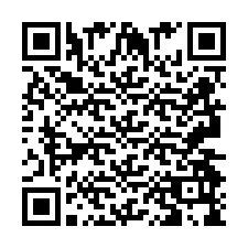 QR код за телефонен номер +2693499879