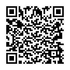 Código QR para número de telefone +2693499918