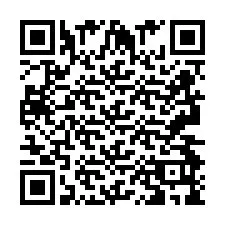 QR код за телефонен номер +2693499929