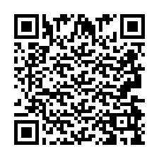 Código QR para número de telefone +2693499945