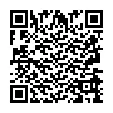 QR код за телефонен номер +2693499984