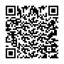 QR-code voor telefoonnummer +2693501299