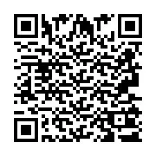 Codice QR per il numero di telefono +2693501343