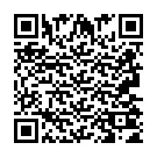 QR Code pour le numéro de téléphone +2693501433