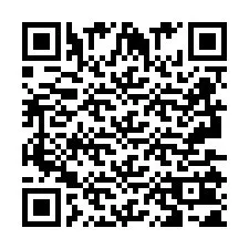 Código QR para número de teléfono +2693501544