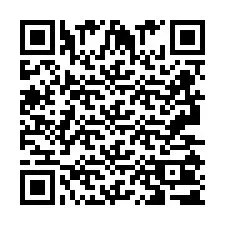 Código QR para número de telefone +2693501709