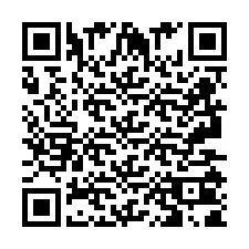 Kod QR dla numeru telefonu +2693501808