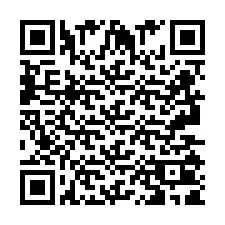 Código QR para número de teléfono +2693501918