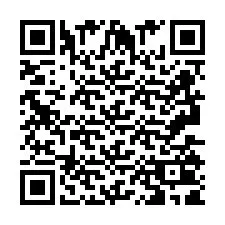 QR-koodi puhelinnumerolle +2693501961