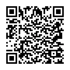 Código QR para número de telefone +2693502009