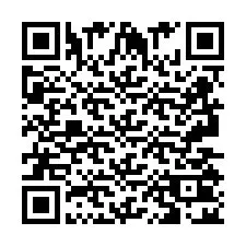 Codice QR per il numero di telefono +2693502038