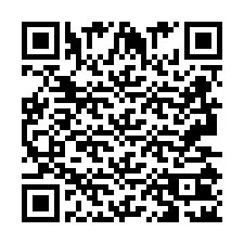 QR-code voor telefoonnummer +2693502109