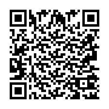 QR-code voor telefoonnummer +2693502186