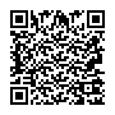 QR-code voor telefoonnummer +2693502187