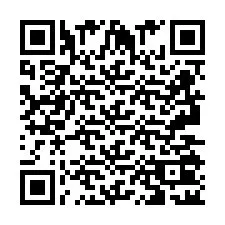 Código QR para número de telefone +2693502198