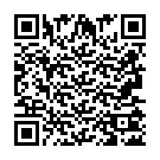 QR-code voor telefoonnummer +2693502207