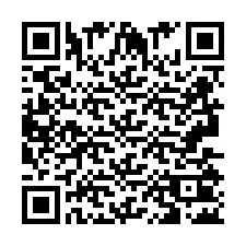 Código QR para número de teléfono +2693502225