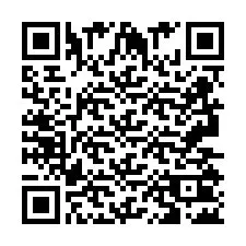 Código QR para número de teléfono +2693502229