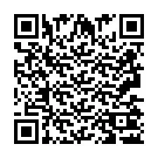 Código QR para número de teléfono +2693502321