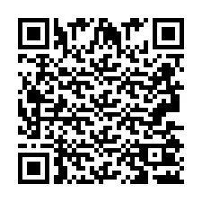 Código QR para número de telefone +2693502325