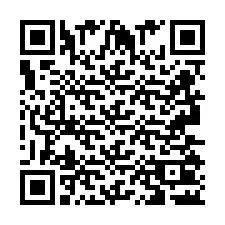 Código QR para número de teléfono +2693502326