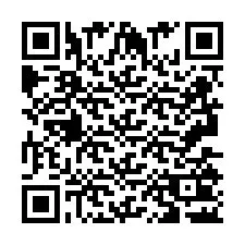 Código QR para número de telefone +2693502361