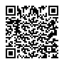 Código QR para número de telefone +2693502421