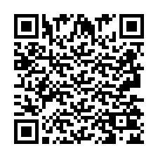 Código QR para número de teléfono +2693502464