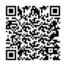 Codice QR per il numero di telefono +2693502629