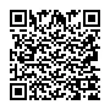 Código QR para número de teléfono +2693502646