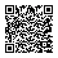 Código QR para número de telefone +2693502724